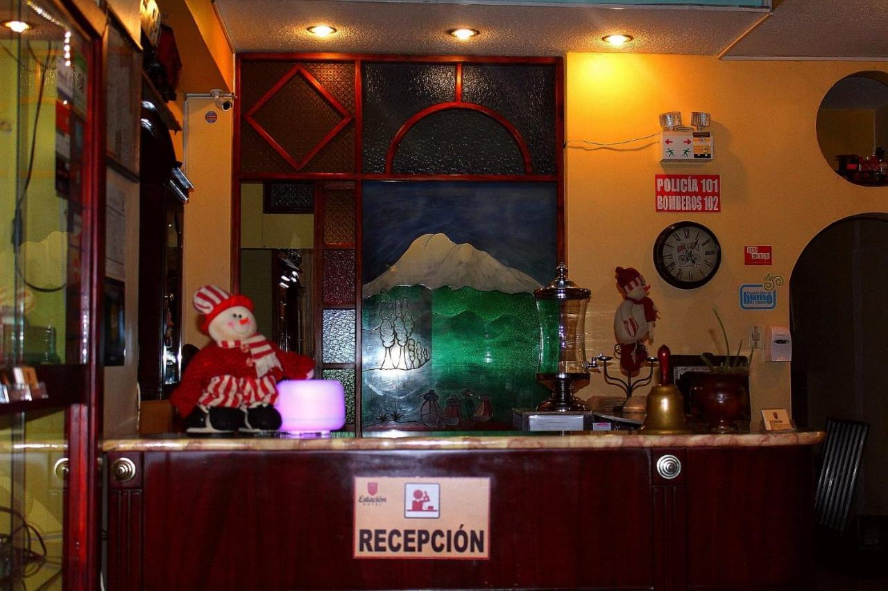 Hotel Estacion Riobamba Luaran gambar